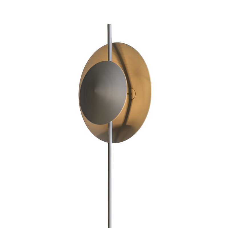 Retro Carbon steel Aluminum LED E27 Oxydized Aluminum Floor Lamp