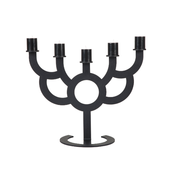 Classical Nostalgia Carbon steel Canddel Holder