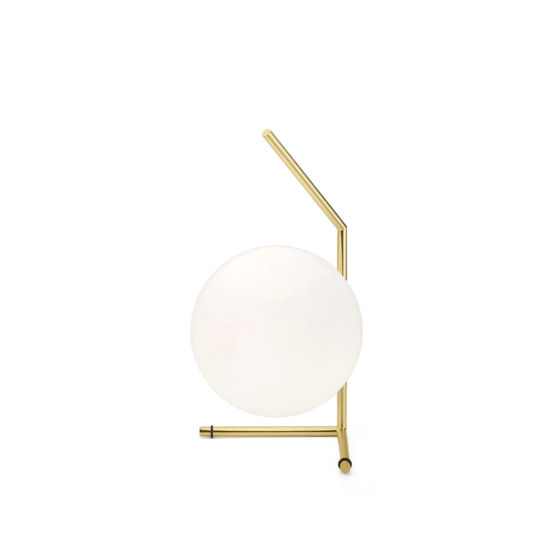 Minimalist Desk Light Flos Glass Carbon Steel Table Lamp