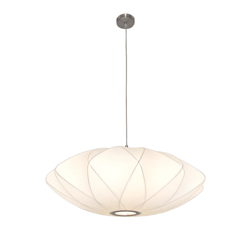 Modern Bubble Lamp LED Crisscross Saucer Cocoon Resin LED White Pendant Lamp E27