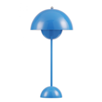 Verner Panton Flowerpot E27 Desk Light Aluminum Copper Carbon steel Table Lamp
