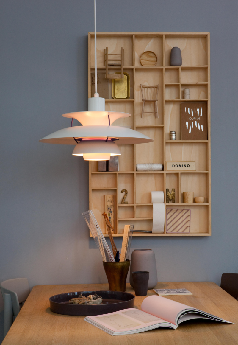 Danish Louis Poulsen Design Color Umbrella Pendant Lights Multilayer Metal Iron Pendant Lamp