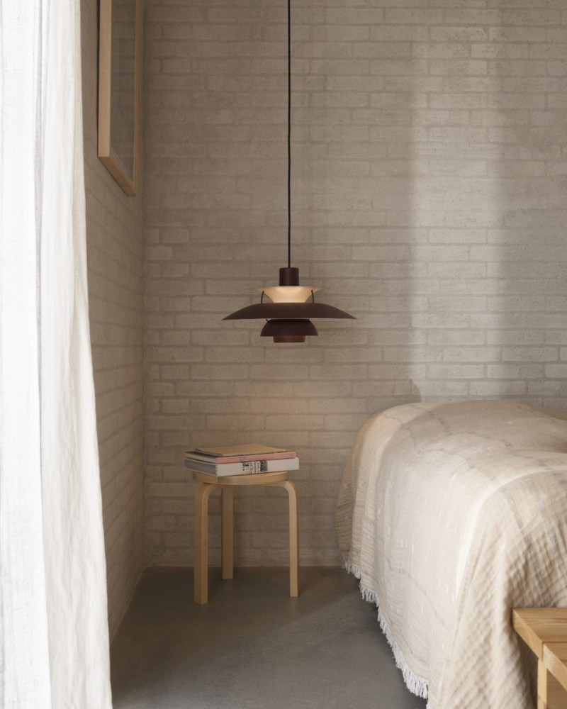 Danish Louis Poulsen Design Color Umbrella Pendant Lights Multilayer Metal Iron Pendant Lamp