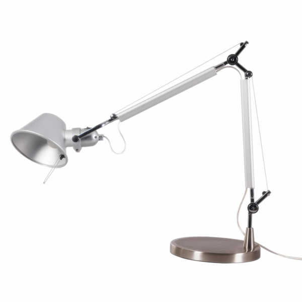 Modern Elegant E27 Desk Light Artemide Tolomeo Aluminium Carbon Steel Table Lamp