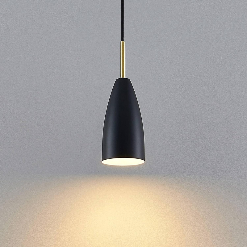 Greta M. Grossman Copper Carbon Steel Black Pendant lamp E27