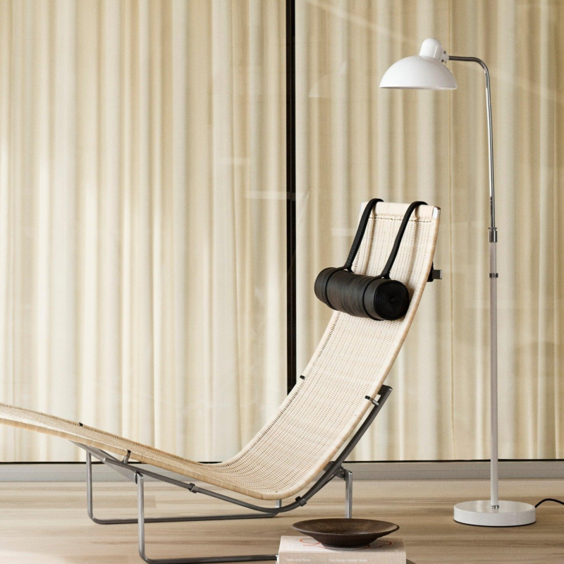 Nostalgic Indoor Floor Light Kaiser Idell Carbon Steel Floor Lamp E27