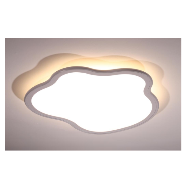 Aluminum Cloud Diffuse Reflection Matte White Bedroom Ceiling Lamp