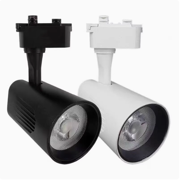 Minimalism 30W LED Aluminum White Black COB TRACK LIGHT