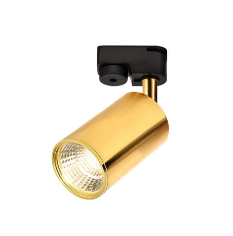 15W/25W Golden Aluminum LED Ceiling Spotlight Commercial Store Lighting COB Track Light