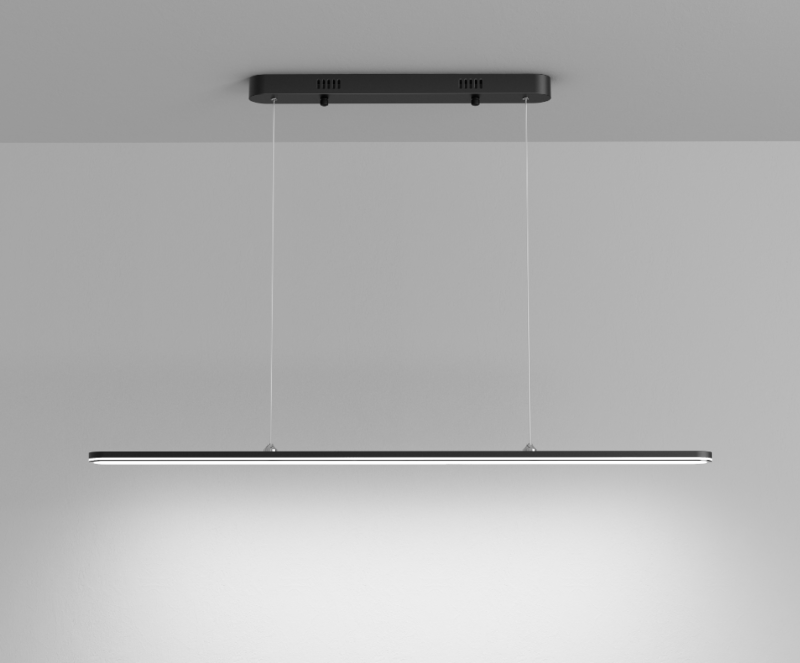 Unique Chandelier LED lighting fixtures Black Pendant Lamp