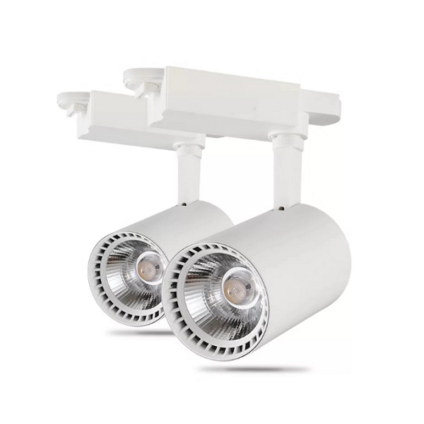 20W/30W Minimalist Ceiling Aluminum LED COB Track Light