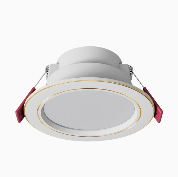 Modern Household Commercial LED Ceiling Spotlight 6W Embedded Perforated Qinchuan Dimmable Tube Light