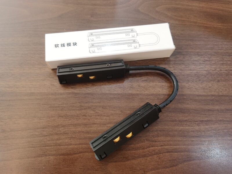 LED Without Main Light Power Connector Low-voltage Soft Double Connector Magnetic Track Accessories