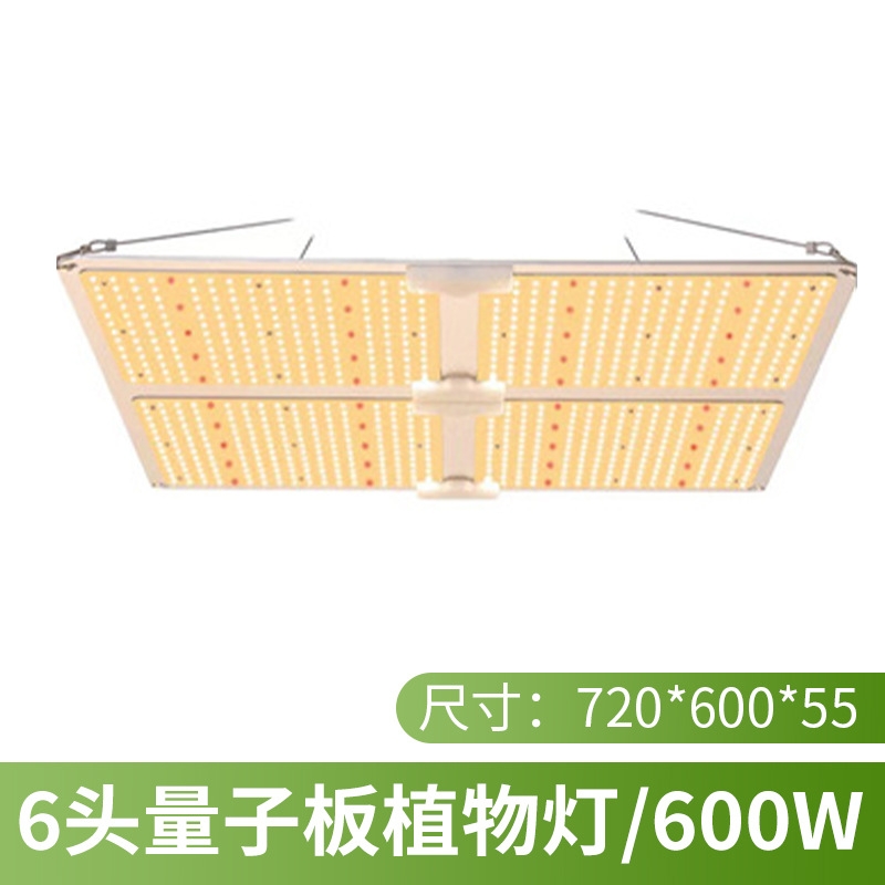 Greenhouse Green Plant Supplementary Light Full Spectrum 6-head Quantum Board Plant Growth Lamp