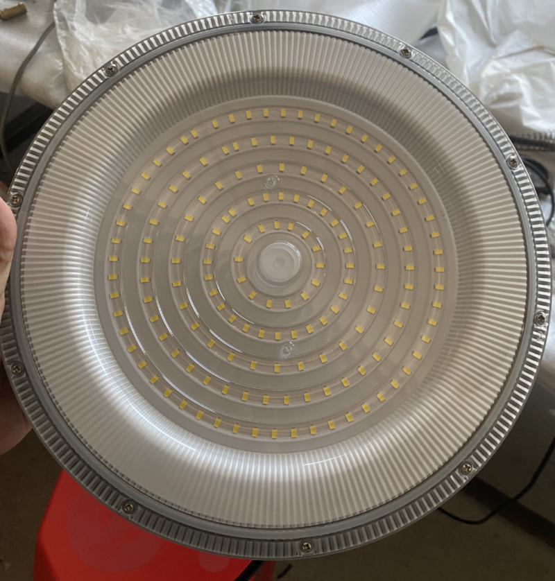 LED Warehouse Industrial Lighting High Ceiling Light UFO Flying Saucer Light 150W Outdoor Waterproof High Bay Light