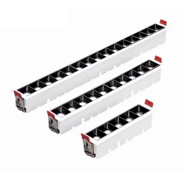 Commercial Store Lighting 10W/20W/30W Die-Casted Aluminum Embedded Line Light