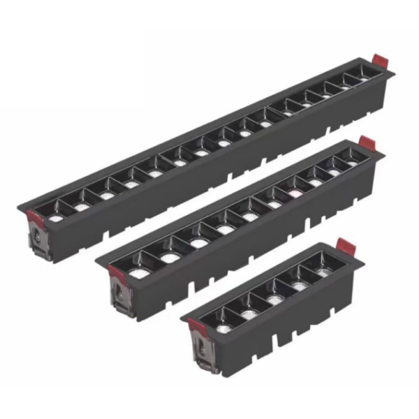 Commercial Store Lighting 10W/20W/30W Die-Casted Aluminum Embedded Line Light