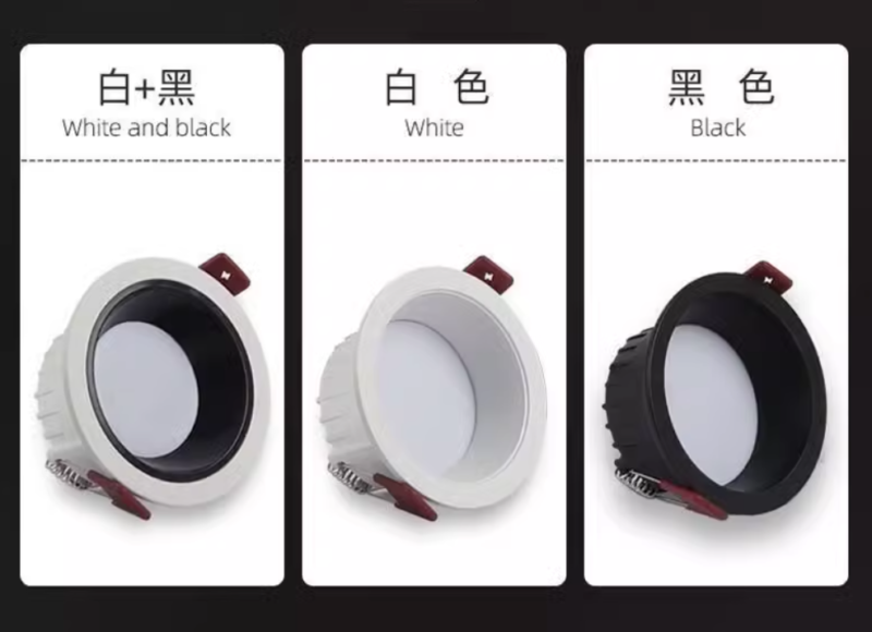 The Modern 7W Cast Iron Narrow Border Glare LED Wall Washing Light features a 75MM cut-out size and comes in white, black, and white+black. With color temperatures of 3000K, 4000K, and 6000K, and a CRI ≥ 85, it is perfect for indoor lighting, bedrooms, studies, and both commercial and residential use. Energy-efficient and backed by a 2-year warranty, this lamp is a market bestseller.