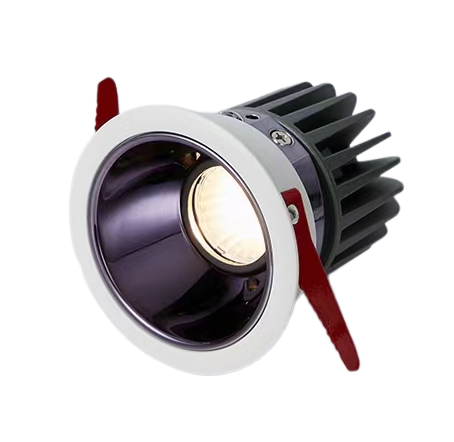 Modern 12W Deep Anti-dazzle Catering Commercial Lighting LED Spotlight COB Embedded Wash Wall Lamp