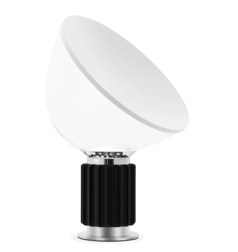 Italian Minimalist Postmodern High-end Designer Taccia Table Lamp Black Living Room Bedroom Bedside Radar Desk Light