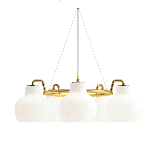 Modern Minimalist Living Room Lighting Restaurant Chandelier Luxurious Study Bedroom Pendant Lamp E27*5