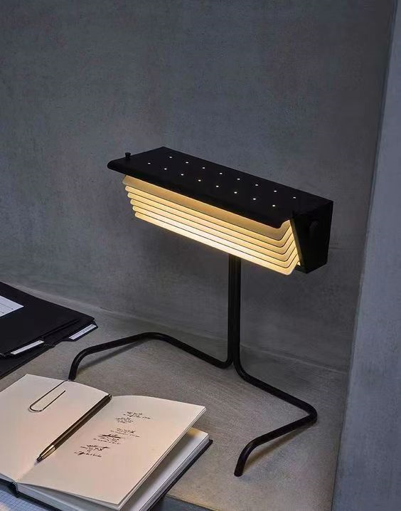 Nordic Minimalist LED Light Strip Decorative Desk Light Bedside Bedroom Table Lamp 8W