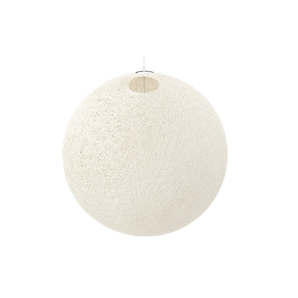 Interiors Playful Elegance Illumination Lighting Random Pendant Lamp White