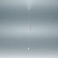 Modern Minimalist Study Bedroom Bedside Light Black White Living Room Floor Lamp G9