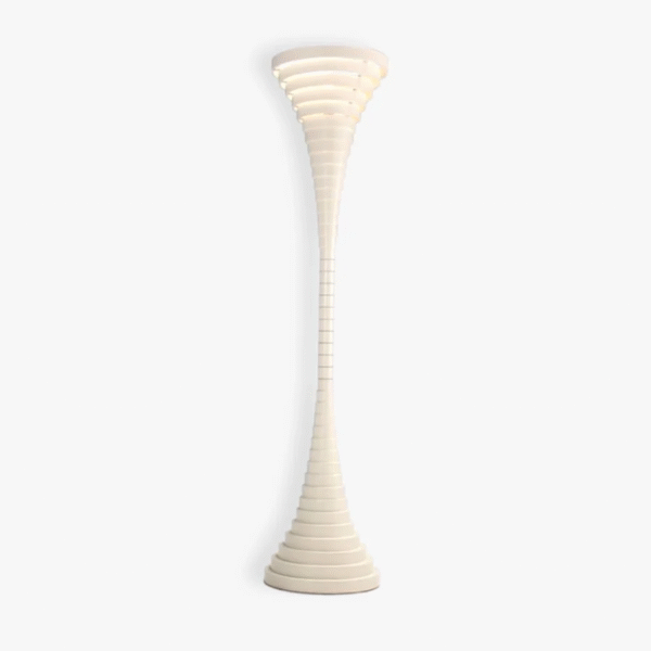 Post-Modern Minimalist Sofa Side Standing Light Iron White Bedroom Coffee Shop Small Waist Floor Lamp E27