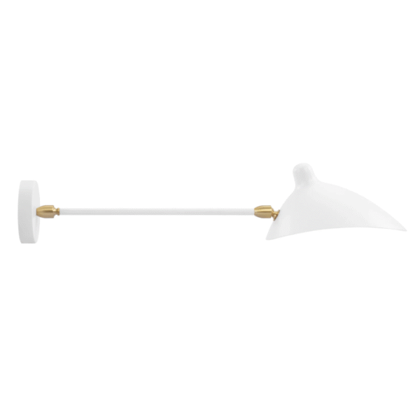 High-quality Minimalist Small Mouille Single Wall Sconce Wall Lamp White