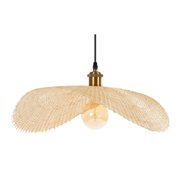 Unique Natural Rattan Woven Shades Lighting Small Osku Ceiling Lamp