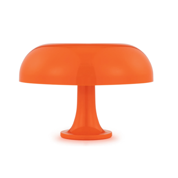 Fashionable Nesso Table Lamp Orange Children's Bedroom Bedhead Mushroom shaped Desk Light