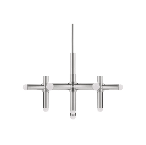 Modern Technological Appearance Lighting Moda Chandelier Chrome Pendent Lamp