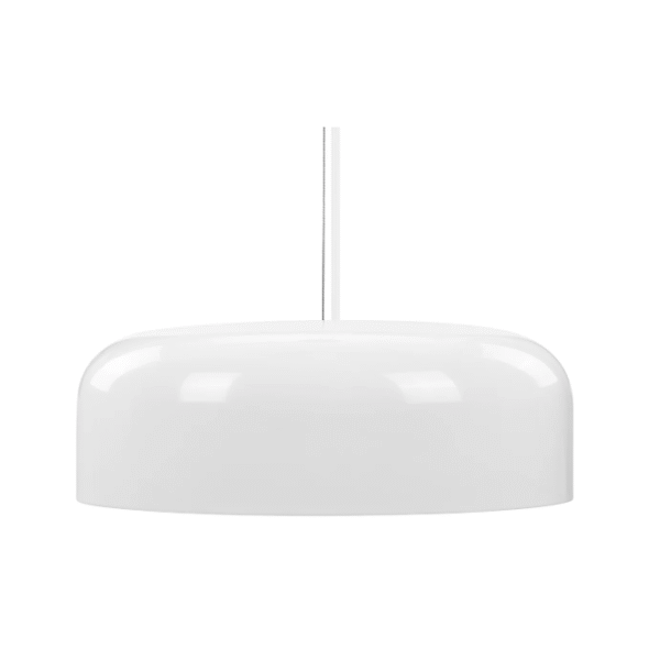 Contemporary lighting Enduring Elegance Aluminum Smithfield Ceiling Light White