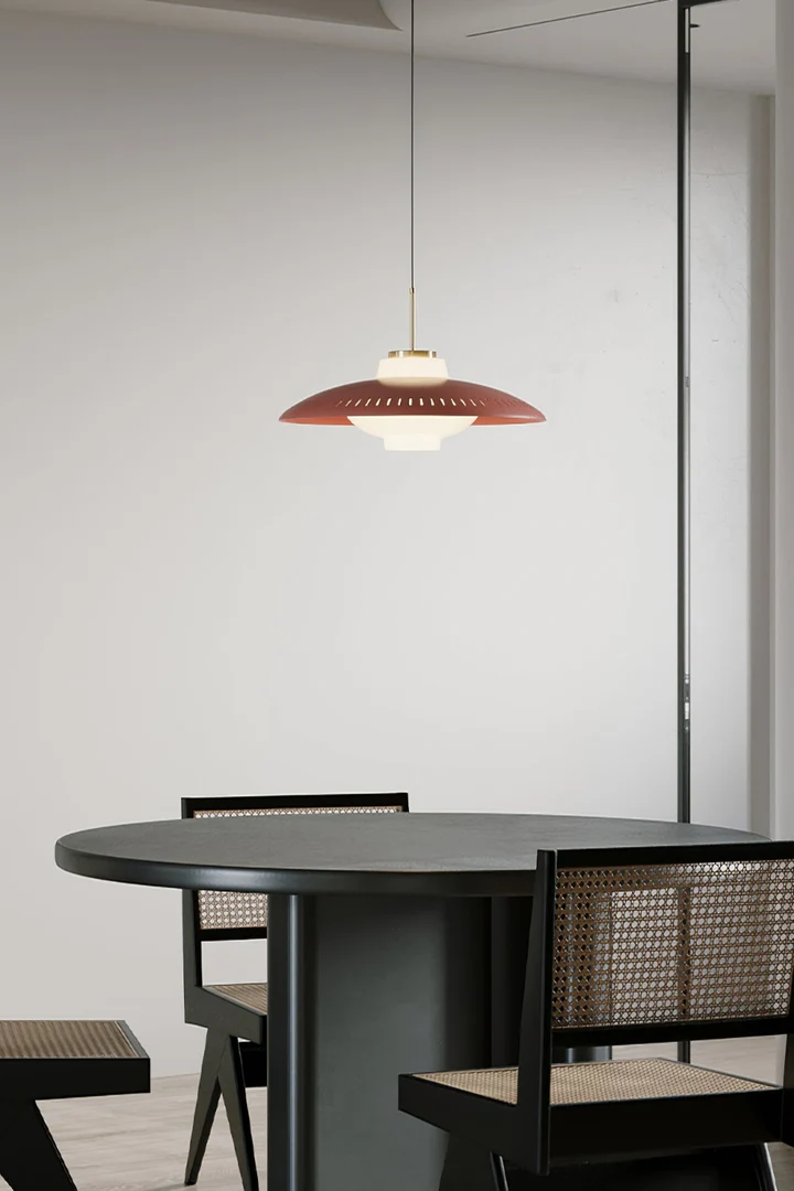 Modern Minimalist Nordic Style Restaurant Bar Glass UFO Lighting Fixtures Bedroom Study Pendant Lamp E27