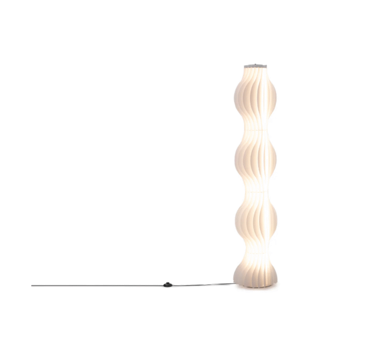Minimalist Innovative Design Lighting Ambient Floor Lamp White