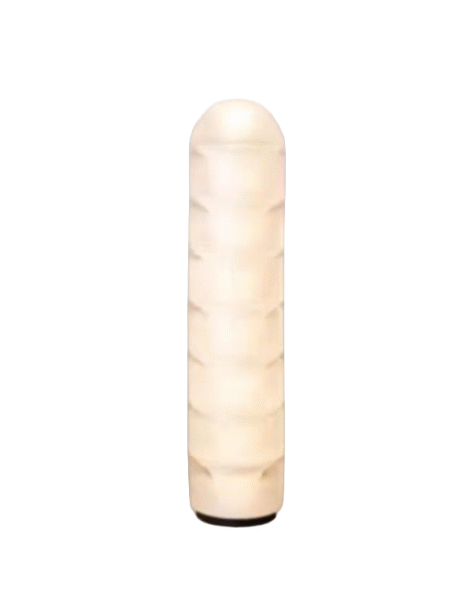 Creative Retro Metallic Texture Glass Decorative Ambient Light Living Room Bedroom Floor Lamp White