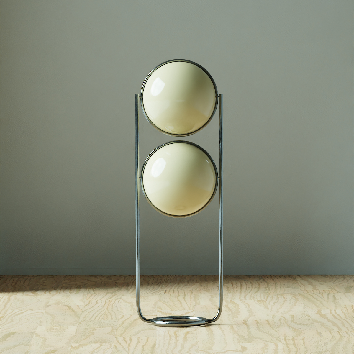 Vintage Bauhaus Living Room Decorative Light Acrylic Study Bedroom Floor Lamp E27