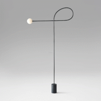 Minimalist Postmodern Abstract Art Living Room Bedroom Vertical Light Villa Dining Room Creative Marble Floor Lamp G9