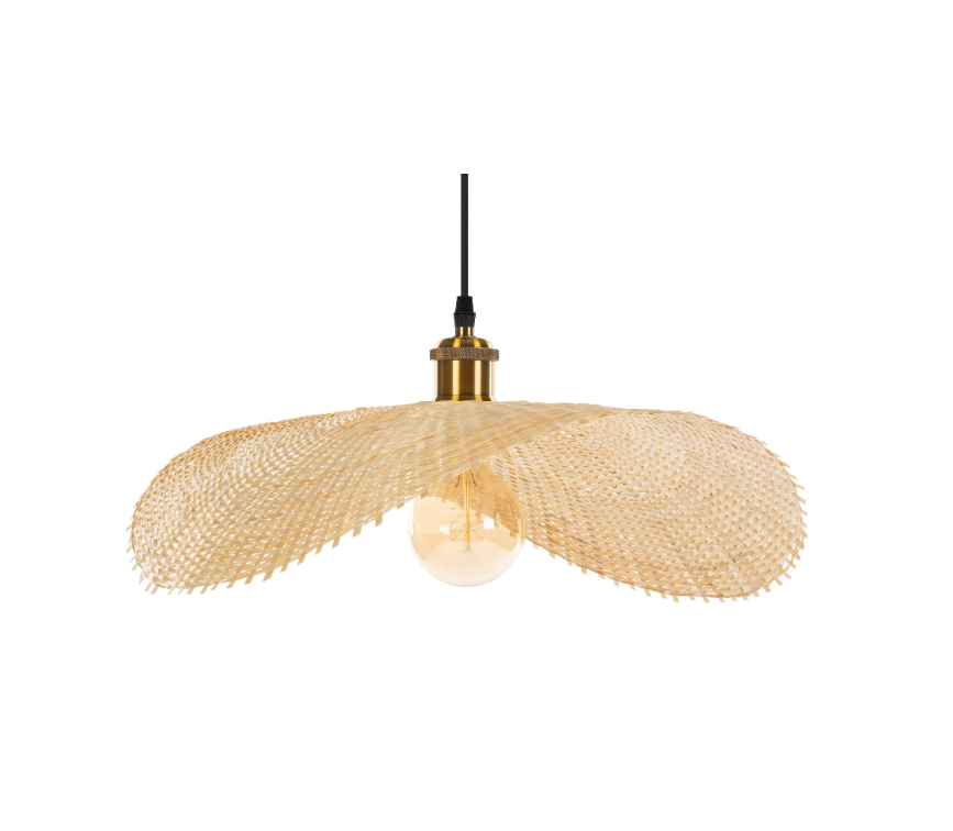 Unique Natural Rattan Woven Shades Lighting Small Osku Ceiling Lamp