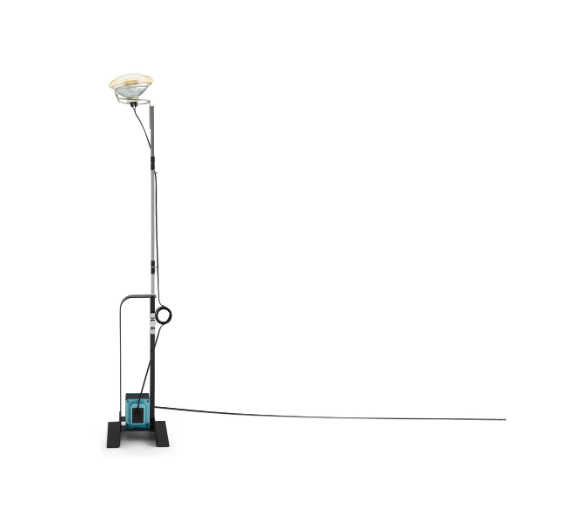 Modern Industrial Aesthetic Lighting Lliving Room Black Toio Floor Lamp