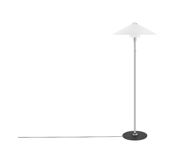 Minimalism Elegant Durability Living Room Chrome Lutz Floor Lamp