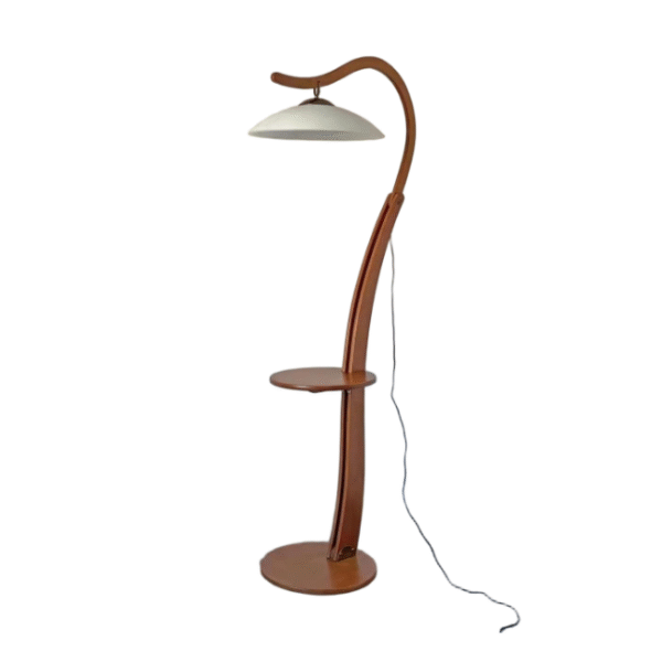 Vintage Elegant Bedroom Study Lighting Acrylic Lampshade Floor Lamp E27