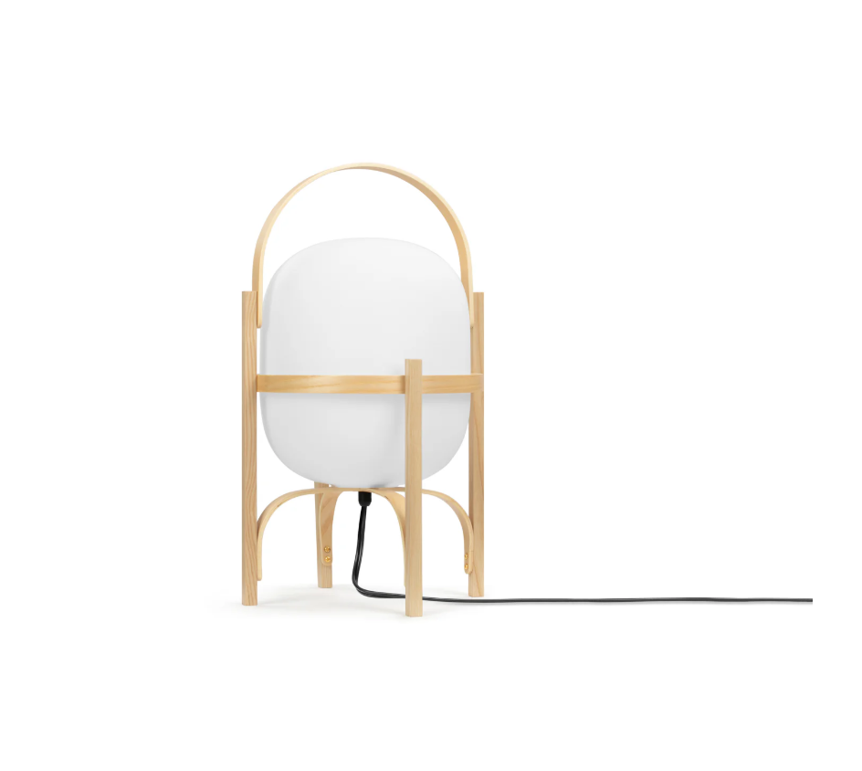 Minimalistic Creative Bedroom Bedside Desk Light Natural Ash Cierra Table Lamp