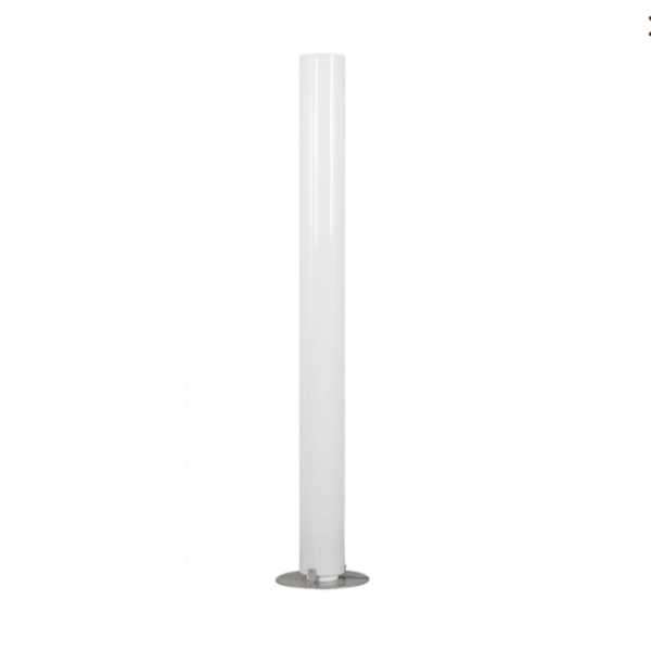 Modern Minimalist Lighting Fixtures Passage Corridor Chrome Milk White Acrylic Floor Lamp E27