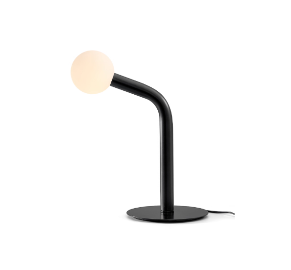Minimalist Modern ins Glass Desk Light Living Room Bedroom Atmosphere Table Lamp White G9