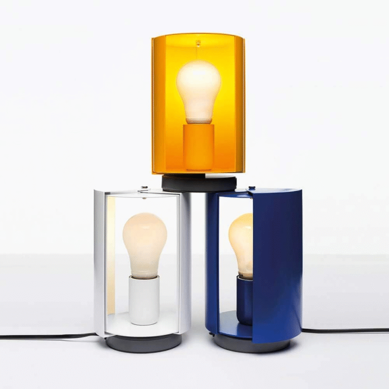 Modern Innovative Cylindrical Desk Light Bedroom Children's Room Decoration Night Light Orange Table Lamp E27
