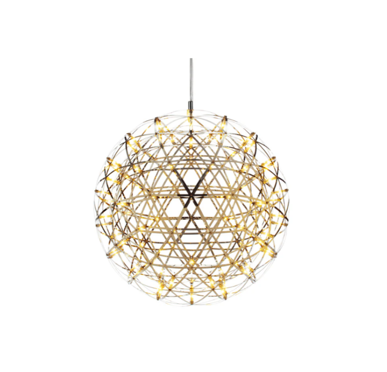 Avant-garde Artistry Decorative Lighting Fixtures Stainless Steel Raimond Ceiling Lamp