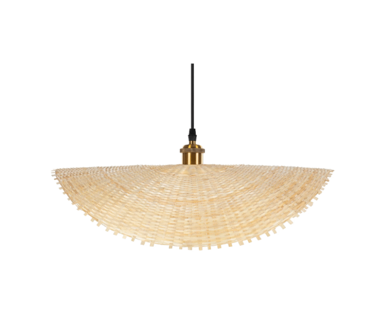 Unique Natural Rattan Woven Shades Lighting Small Osku Ceiling Lamp