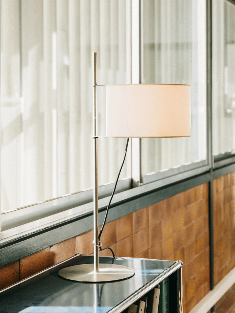 Nordic Fashion Parchment Lampshade Desk Light Adjustable Home Table Lamp E27